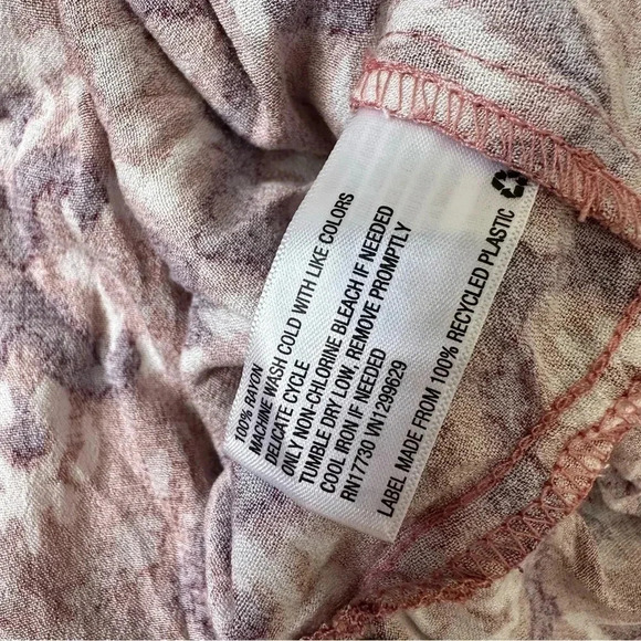 Women's Puff Short Sleeve Tiered A-Line Dress -‎ Knox Rose size Medium - Picture 6 of 10